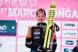 28.01.2024, Trentino, Italy (ITA): Kati Roivas (FIN) - Ski Classics Marcialonga, Trentino (ITA). www.nordicfocus.com. © Vanzetta/NordicFocus. Every downloaded picture is fee-liable.