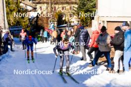 28.01.2024, Trentino, Italy (ITA): Jenny Larsson (SWE) - Ski Classics Marcialonga, Trentino (ITA). www.nordicfocus.com. © Vanzetta/NordicFocus. Every downloaded picture is fee-liable.