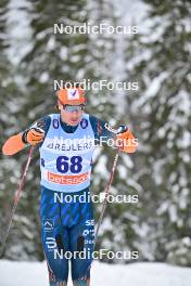 18.02.2024, Groenklitt, Sweden (SWE): Max Novak (SWE) - Ski Classics Groenklitt ITT Orsa - Groenklitt (SWE). www.nordicfocus.com. © Reichert/NordicFocus. Every downloaded picture is fee-liable.