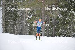 18.02.2024, Groenklitt, Sweden (SWE): Petter Stakston (NOR) - Ski Classics Groenklitt ITT Orsa - Groenklitt (SWE). www.nordicfocus.com. © Reichert/NordicFocus. Every downloaded picture is fee-liable.