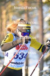 18.02.2024, Groenklitt, Sweden (SWE): Hanna Lodin (SWE) - Ski Classics Groenklitt ITT Orsa - Groenklitt (SWE). www.nordicfocus.com. © Reichert/NordicFocus. Every downloaded picture is fee-liable.