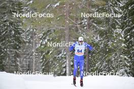 18.02.2024, Groenklitt, Sweden (SWE): Imanol Rojo (ESP) - Ski Classics Groenklitt ITT Orsa - Groenklitt (SWE). www.nordicfocus.com. © Reichert/NordicFocus. Every downloaded picture is fee-liable.