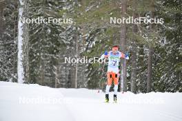 18.02.2024, Groenklitt, Sweden (SWE): Henning Lie (NOR) - Ski Classics Groenklitt ITT Orsa - Groenklitt (SWE). www.nordicfocus.com. © Reichert/NordicFocus. Every downloaded picture is fee-liable.