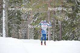 18.02.2024, Groenklitt, Sweden (SWE): Lauro Braendli (SUI) - Ski Classics Groenklitt ITT Orsa - Groenklitt (SWE). www.nordicfocus.com. © Reichert/NordicFocus. Every downloaded picture is fee-liable.