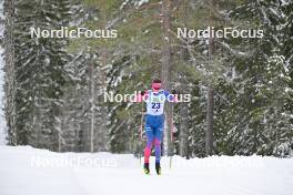 18.02.2024, Groenklitt, Sweden (SWE): Einar Kalland-Olsen (NOR) - Ski Classics Groenklitt ITT Orsa - Groenklitt (SWE). www.nordicfocus.com. © Reichert/NordicFocus. Every downloaded picture is fee-liable.