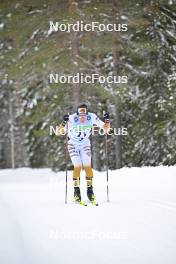18.02.2024, Groenklitt, Sweden (SWE): Eirik Sverdrup Augdal (NOR) - Ski Classics Groenklitt ITT Orsa - Groenklitt (SWE). www.nordicfocus.com. © Reichert/NordicFocus. Every downloaded picture is fee-liable.