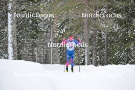 18.02.2024, Groenklitt, Sweden (SWE): Niclas Haegglund (SWE) - Ski Classics Groenklitt ITT Orsa - Groenklitt (SWE). www.nordicfocus.com. © Reichert/NordicFocus. Every downloaded picture is fee-liable.