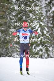 18.02.2024, Groenklitt, Sweden (SWE): Jeremy Royer (FRA) - Ski Classics Groenklitt ITT Orsa - Groenklitt (SWE). www.nordicfocus.com. © Reichert/NordicFocus. Every downloaded picture is fee-liable.