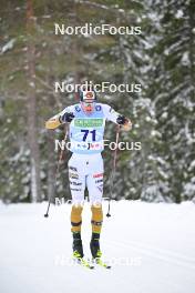 18.02.2024, Groenklitt, Sweden (SWE): Eirik Sverdrup Augdal (NOR) - Ski Classics Groenklitt ITT Orsa - Groenklitt (SWE). www.nordicfocus.com. © Reichert/NordicFocus. Every downloaded picture is fee-liable.