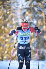 18.02.2024, Groenklitt, Sweden (SWE): Moa Lundgren (SWE) - Ski Classics Groenklitt ITT Orsa - Groenklitt (SWE). www.nordicfocus.com. © Reichert/NordicFocus. Every downloaded picture is fee-liable.