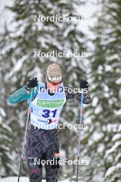 18.02.2024, Groenklitt, Sweden (SWE): Fredrik Helgestad (NOR) - Ski Classics Groenklitt ITT Orsa - Groenklitt (SWE). www.nordicfocus.com. © Reichert/NordicFocus. Every downloaded picture is fee-liable.