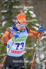 18.02.2024, Groenklitt, Sweden (SWE): Sivert Bergan (NOR) - Ski Classics Groenklitt ITT Orsa - Groenklitt (SWE). www.nordicfocus.com. © Reichert/NordicFocus. Every downloaded picture is fee-liable.