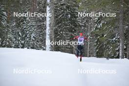 18.02.2024, Groenklitt, Sweden (SWE): Andreas Nygaard (NOR) - Ski Classics Groenklitt ITT Orsa - Groenklitt (SWE). www.nordicfocus.com. © Reichert/NordicFocus. Every downloaded picture is fee-liable.