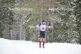 18.02.2024, Groenklitt, Sweden (SWE): Bjoern Toft (DEN) - Ski Classics Groenklitt ITT Orsa - Groenklitt (SWE). www.nordicfocus.com. © Reichert/NordicFocus. Every downloaded picture is fee-liable.