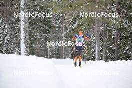 18.02.2024, Groenklitt, Sweden (SWE): Sivert Bergan (NOR) - Ski Classics Groenklitt ITT Orsa - Groenklitt (SWE). www.nordicfocus.com. © Reichert/NordicFocus. Every downloaded picture is fee-liable.