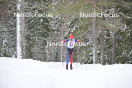 18.02.2024, Groenklitt, Sweden (SWE): Bastien Laurent (FRA) - Ski Classics Groenklitt ITT Orsa - Groenklitt (SWE). www.nordicfocus.com. © Reichert/NordicFocus. Every downloaded picture is fee-liable.