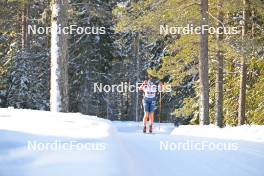 18.02.2024, Groenklitt, Sweden (SWE): Guro Jordheim (NOR) - Ski Classics Groenklitt ITT Orsa - Groenklitt (SWE). www.nordicfocus.com. © Reichert/NordicFocus. Every downloaded picture is fee-liable.