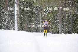 18.02.2024, Groenklitt, Sweden (SWE): Herman Paus (NOR) - Ski Classics Groenklitt ITT Orsa - Groenklitt (SWE). www.nordicfocus.com. © Reichert/NordicFocus. Every downloaded picture is fee-liable.
