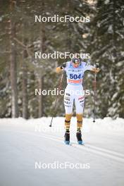 18.02.2024, Groenklitt, Sweden (SWE): Louise Lindstroem (SWE) - Ski Classics Groenklitt ITT Orsa - Groenklitt (SWE). www.nordicfocus.com. © Reichert/NordicFocus. Every downloaded picture is fee-liable.