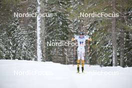 18.02.2024, Groenklitt, Sweden (SWE): Vebjorn Moen (NOR) - Ski Classics Groenklitt ITT Orsa - Groenklitt (SWE). www.nordicfocus.com. © Reichert/NordicFocus. Every downloaded picture is fee-liable.