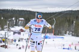 18.02.2024, Groenklitt, Sweden (SWE): Joel Andersson (SWE) - Ski Classics Groenklitt ITT Orsa - Groenklitt (SWE). www.nordicfocus.com. © Reichert/NordicFocus. Every downloaded picture is fee-liable.