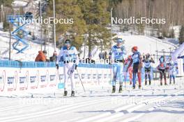 17.03.2024, Rena-Lillehammer, Norway (NOR): Petter Northug Jr (NOR), Thomas Gifstad (NOR), (l-r) - Ski Classics Birkebeinerrennet, Rena-Lillehammer (NOR). www.nordicfocus.com. © Reichert/NordicFocus. Every downloaded picture is fee-liable.