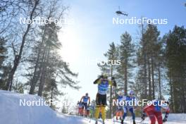 06.04.2024, Setermoen-Bardufoss, Norway (NOR): Hanna Lodin (SWE), Masako Ishida (JPN), (l-r) - Ski Classics Reistadlopet, Setermoen-Bardufoss (NOR). www.nordicfocus.com. © Reichert/NordicFocus. Every downloaded picture is fee-liable.