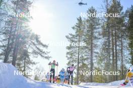 06.04.2024, Setermoen-Bardufoss, Norway (NOR): Anikken Gjerde Alnes (NOR), Karolina Hedenstroem (SWE), (l-r) - Ski Classics Reistadlopet, Setermoen-Bardufoss (NOR). www.nordicfocus.com. © Reichert/NordicFocus. Every downloaded picture is fee-liable.