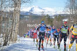 06.04.2024, Setermoen-Bardufoss, Norway (NOR): Victoria Carl (GER), Anikken Gjerde Alnes (NOR), (l-r) - Ski Classics Reistadlopet, Setermoen-Bardufoss (NOR). www.nordicfocus.com. © Reichert/NordicFocus. Every downloaded picture is fee-liable.