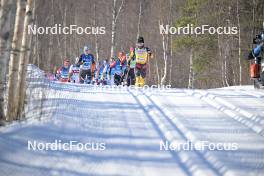 06.04.2024, Setermoen-Bardufoss, Norway (NOR): Victoria Carl (GER), Emilie Fleten (NOR), (l-r) - Ski Classics Reistadlopet, Setermoen-Bardufoss (NOR). www.nordicfocus.com. © Reichert/NordicFocus. Every downloaded picture is fee-liable.