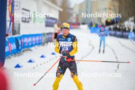 07.04.2024, Bardufoss-Finnsnes, Norway (NOR): Alfred Buskqvist (SWE) - Ski Classics Summit 2 Senja, Bardufoss-Finnsnes (NOR). www.nordicfocus.com. © Reichert/NordicFocus. Every downloaded picture is fee-liable.