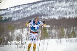 07.04.2024, Bardufoss-Finnsnes, Norway (NOR): Axel Jutterstroem (SWE) - Ski Classics Summit 2 Senja, Bardufoss-Finnsnes (NOR). www.nordicfocus.com. © Reichert/NordicFocus. Every downloaded picture is fee-liable.