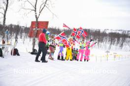 07.04.2024, Bardufoss-Finnsnes, Norway (NOR): Event Feature: fans - Ski Classics Summit 2 Senja, Bardufoss-Finnsnes (NOR). www.nordicfocus.com. © Reichert/NordicFocus. Every downloaded picture is fee-liable.