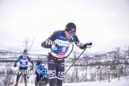 07.04.2024, Bardufoss-Finnsnes, Norway (NOR): Torleif Syrstad (NOR) - Ski Classics Summit 2 Senja, Bardufoss-Finnsnes (NOR). www.nordicfocus.com. © Reichert/NordicFocus. Every downloaded picture is fee-liable.