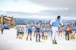 13.04.2024, Hafjell, Norway (NOR): Petter Stakston (NOR), Torleif Syrstad (NOR), Petter Northug Jr (NOR), (l-r) - Ski Classics Grand Finale Janteloppet - Hafjell (NOR). www.nordicfocus.com. © Reichert/NordicFocus. Every downloaded picture is fee-liable.