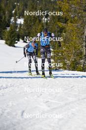 13.04.2024, Hafjell, Norway (NOR): Torleif Syrstad (NOR), Runar Skaug Mathisen (NOR), (l-r) - Ski Classics Grand Finale Janteloppet - Hafjell (NOR). www.nordicfocus.com. © Reichert/NordicFocus. Every downloaded picture is fee-liable.