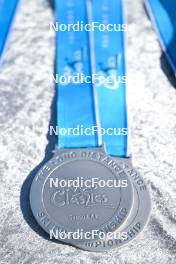 13.04.2024, Hafjell, Norway (NOR): feature: seasonal ceremony medals, silver medal - Ski Classics Grand Finale Janteloppet - Hafjell (NOR). www.nordicfocus.com. © Reichert/NordicFocus. Every downloaded picture is fee-liable.