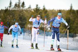 13.04.2024, Hafjell, Norway (NOR): Joar Thele (NOR), Mathis Desloges (FRA), (l-r) - Ski Classics Grand Finale Janteloppet - Hafjell (NOR). www.nordicfocus.com. © Reichert/NordicFocus. Every downloaded picture is fee-liable.