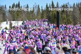13.04.2024, Hafjell, Norway (NOR): Event Feature: Start of the Janteloppet 20km - Ski Classics Grand Finale Janteloppet - Hafjell (NOR). www.nordicfocus.com. © Reichert/NordicFocus. Every downloaded picture is fee-liable.