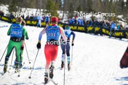 13.04.2024, Hafjell, Norway (NOR): Iver Tjelle Jacobsen (NOR), Ilan Pittier (SUI), (l-r) - Ski Classics Grand Finale Janteloppet - Hafjell (NOR). www.nordicfocus.com. © Reichert/NordicFocus. Every downloaded picture is fee-liable.