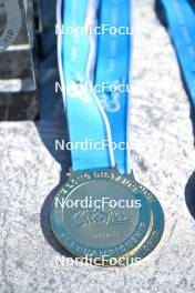 13.04.2024, Hafjell, Norway (NOR): feature: seasonal ceremony medals, gold medal - Ski Classics Grand Finale Janteloppet - Hafjell (NOR). www.nordicfocus.com. © Reichert/NordicFocus. Every downloaded picture is fee-liable.