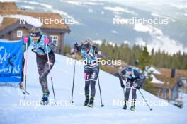 13.04.2024, Hafjell, Norway (NOR): Linnea Johansson (SWE), Anja Stolpe (SWE), (l-r) - Ski Classics Grand Finale Janteloppet - Hafjell (NOR). www.nordicfocus.com. © Reichert/NordicFocus. Every downloaded picture is fee-liable.